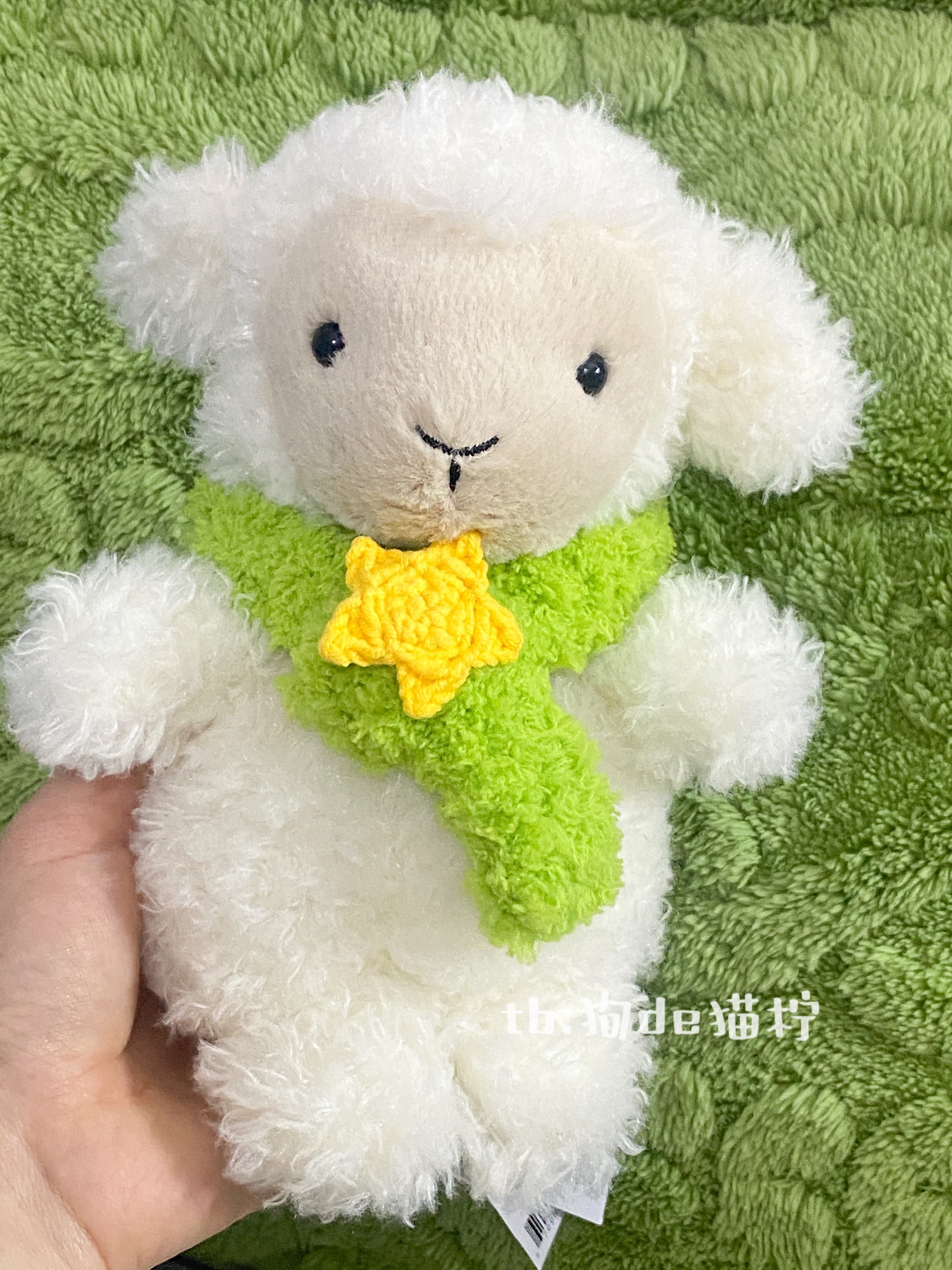Jellycat 小羊18cmlittle系列衣服定制玩偶围巾毛绒小猪小狗定制