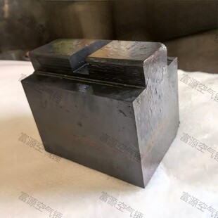 厂家直销250kg打铁空气锤配件上下锤头砧块，可定做加高