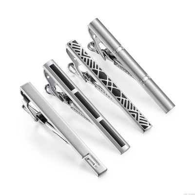 UJOY悦珈银色高档领带夹