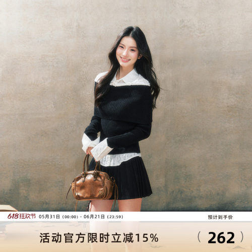 7shiftin2025春季新品针织套装
