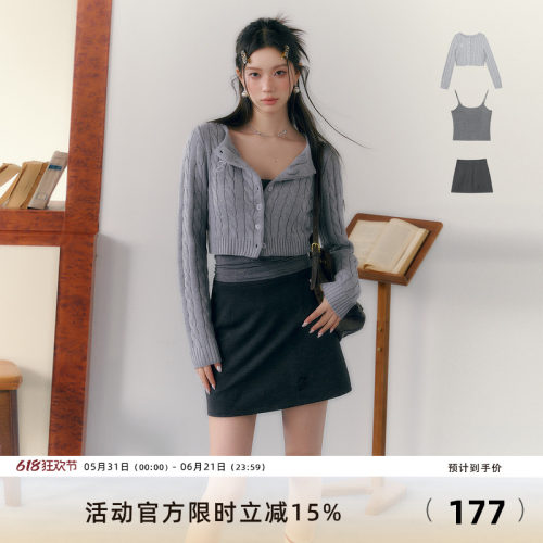7shiftin通勤2023ss春夏新品毛衣