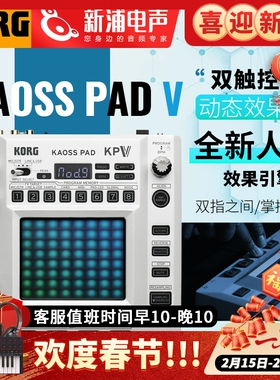 KORG KAOSS PAD V 多维效果器双触控现场演出声码器KP3升级版
