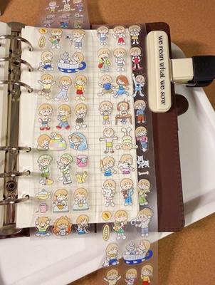 【只只屋】胶带分装：柔软日常、cute girl、软软少女、小人人等