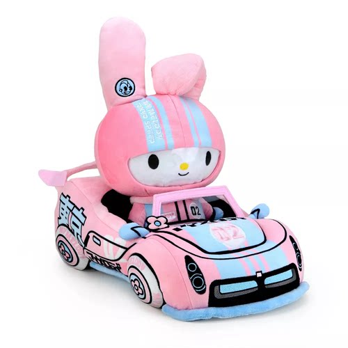 美国直邮Kidrobot虞书欣同款三丽鸥赛车手Hello Kitty公仔玩偶