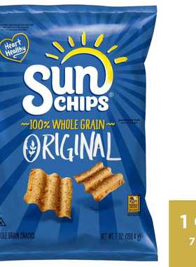 现货美国直邮SUNCHIPS阳光牌脆玉米片薯片原味奶酪洋葱檀健次同款