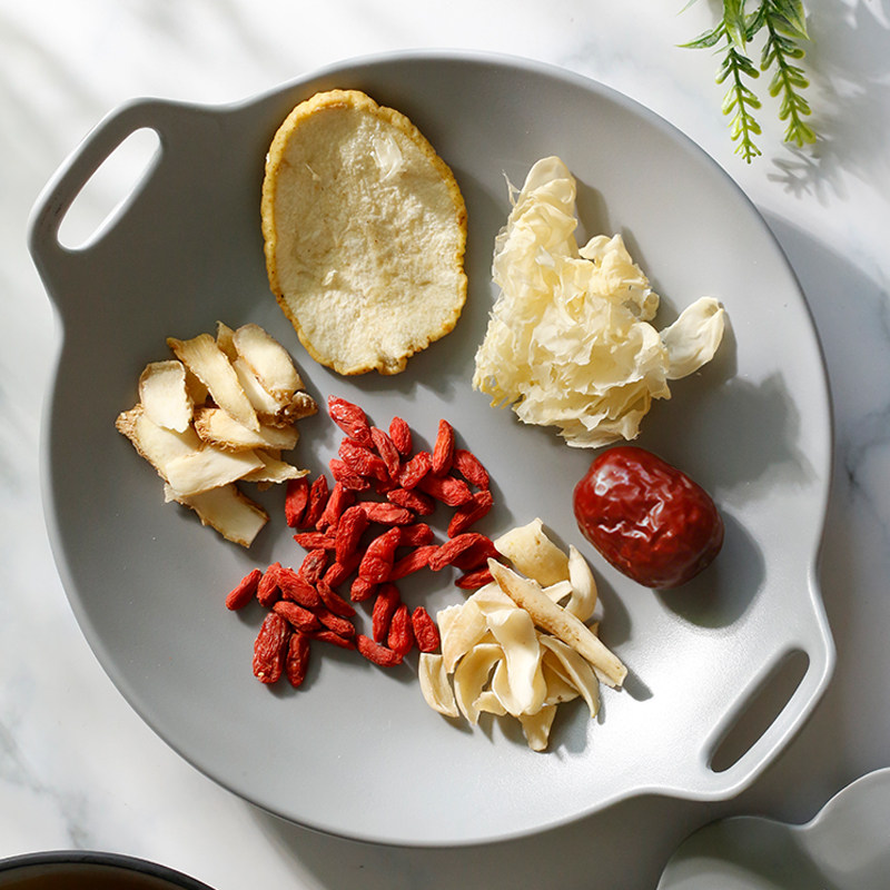 膳太雪梨玉竹百合汤包咳痰多燥热食补滋润清广东煲汤材料养生炖品