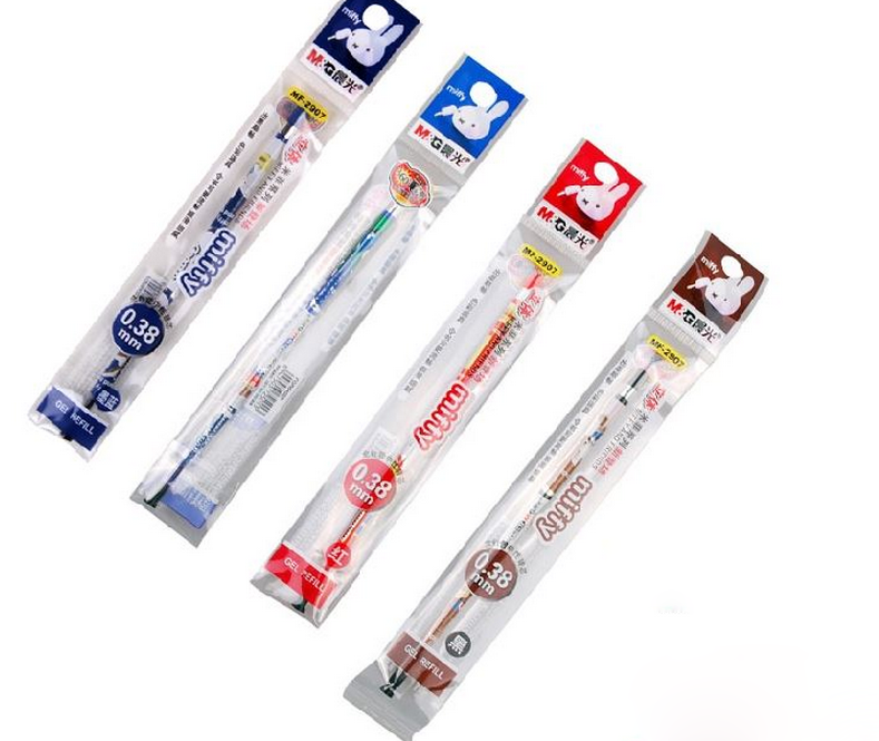 晨光文具 中性替芯 MF2907 米菲3D全针管 0.38 学习办公笔芯