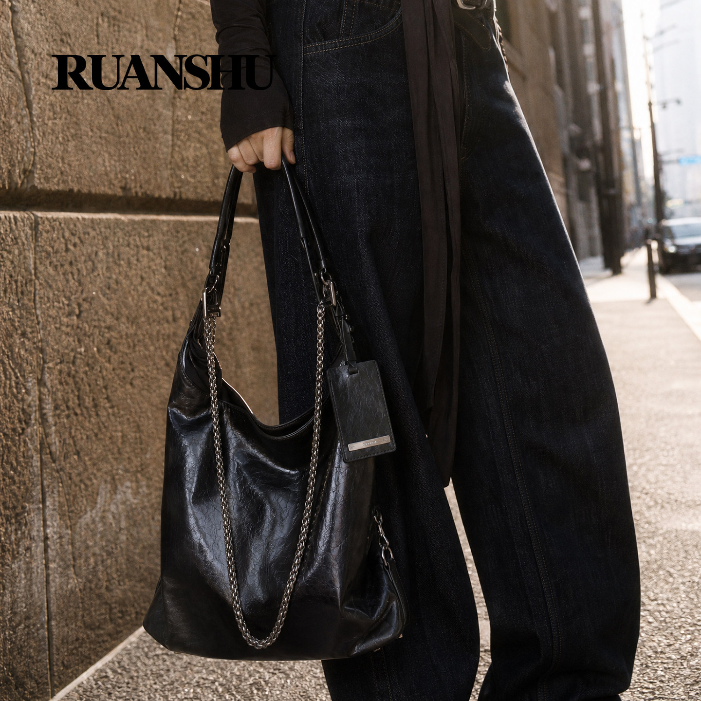 阮孰RUANSHU 单肩托特包通用款女包