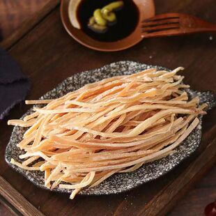 500g免切生晒鱿鱼切丝鱿鱼条干货鱿鱼丝散装 生切尤鱼条丝炒菜煲汤