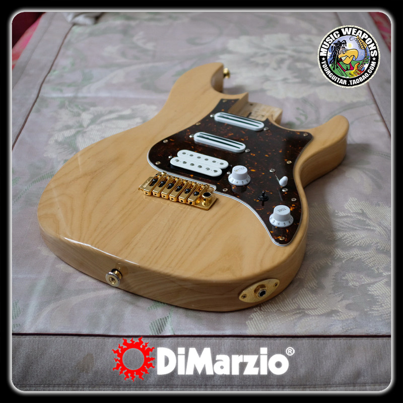 吉他拾音器电路改装定制升级案例FGN富士弦 DiMarzio DP224 AT-1