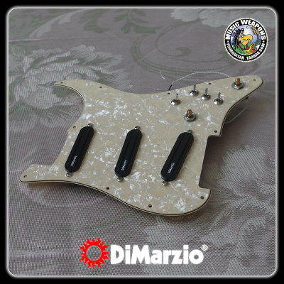 吉他拾音器电路改装定制升级案例 Tom Anderson DiMarzio 218总成