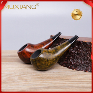 木香石楠木烟斗实木烟斗厂家小号鸡腿斗吉比斗石楠根瘤木制烟斗