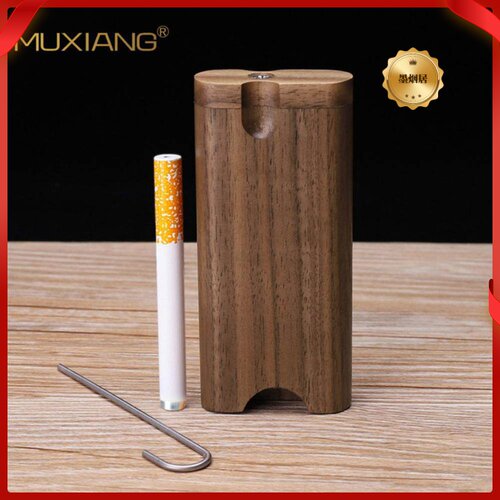 木香黑胡桃木质烟盒厂家wooddugo