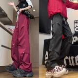 D-A232-HK9531-P35机能工装裤男款秋冬季褶皱铆钉伞兵户外登山裤，男装休闲裤，电商A232