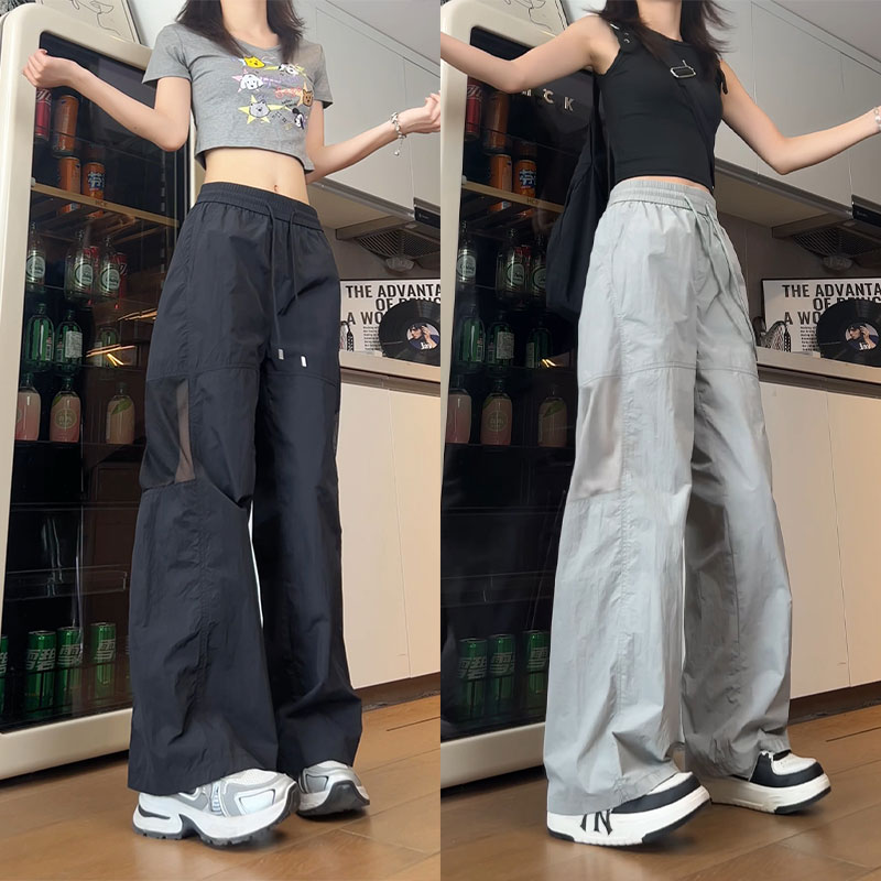 抖音/夏季薄款网孔透气速干裤大码休闲裤长裤男HK9636-P38,男装休闲裤,电商A232