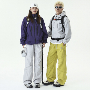抖音/加绒冲锋裤男女同款登山裤HK9688-特P40-控89.9不撤图片