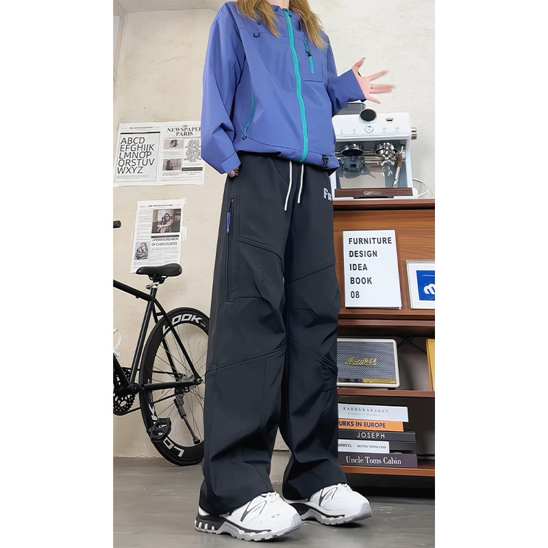 抖音/加绒冲锋裤男女同款登山裤冬季裤子HK9688-特P40-控89.9,男装卫衣,电商A232