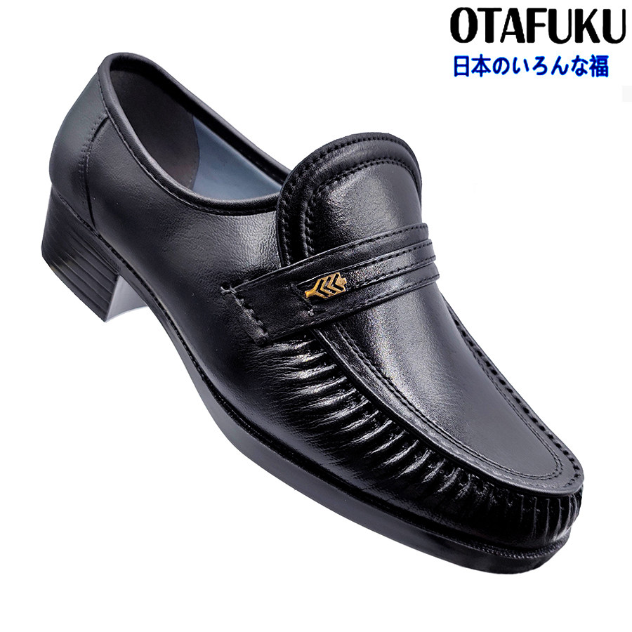 正品好多福日本鞋健康牌日本健康鞋otafuku中跟父亲休闲男鞋皮鞋