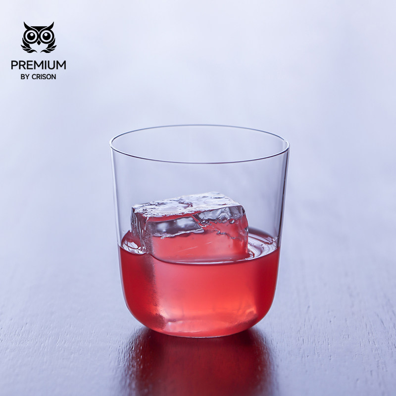 PWK502 CRISON精品系列高品质直身水晶玻璃古典威士忌洋酒杯特调