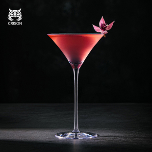 水晶三角馬提尼杯 MT1801 CRISON喇叭馬天尼杯 日式 高腳雞尾酒杯