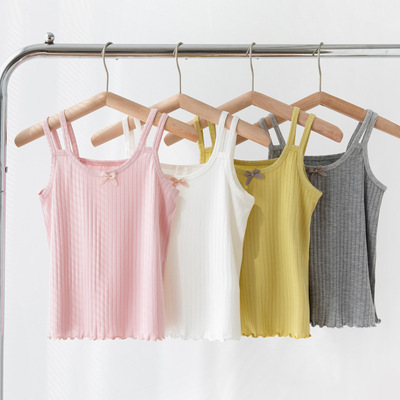 天然木纤维吊带大弹力冰凉上衣