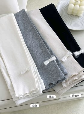 春夏配裙子打底裤薄款莫代尔弹力