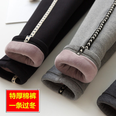 冬季儿童棉裤小童过冬加绒打底裤