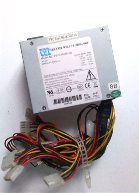 海康 冠硕CWT PSF250MP-60 硬盘录像机电源8个ide口 现货 串口也