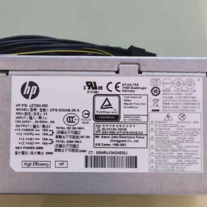 Z2G4 TWR 500W 电源L46603-003