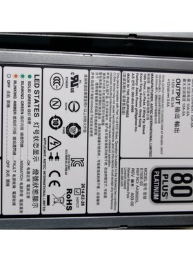 R720 R620 服务器电源 750W电源 E750EL-S0 3GHW3 N24MJ