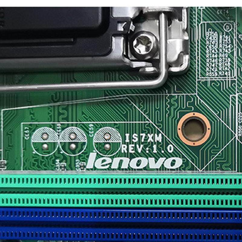 Q75主板IS7XM V1.0 1155针VGA+DP启天M6470 M8400T E31