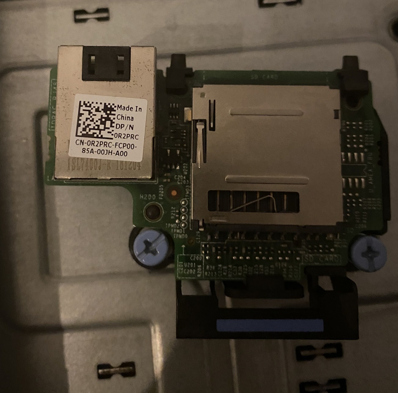 原装 DELL iDRAC8 远程管理卡 R430 T430 R530 CN-0R2PRC R2PRC
