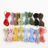 5米装 6角发绳头绳原材料diy自己做发绳发饰配件2MM粗高弹力发圈女