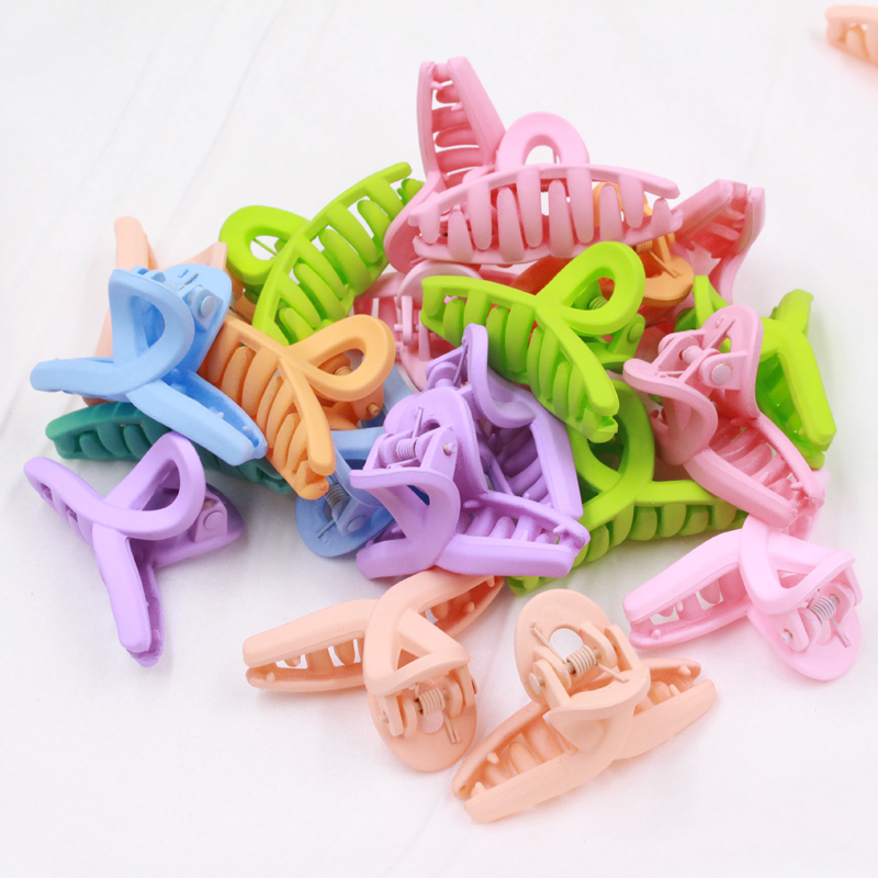 马卡色小号抓夹发爪韩国发卡边夹头发夹子头绳碎发女后脑勺半头夹