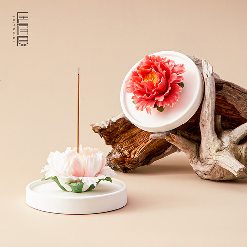 居有度非遗手作香薰瓷花香氛礼物