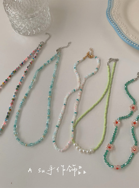 项链女小众设计感锁骨链