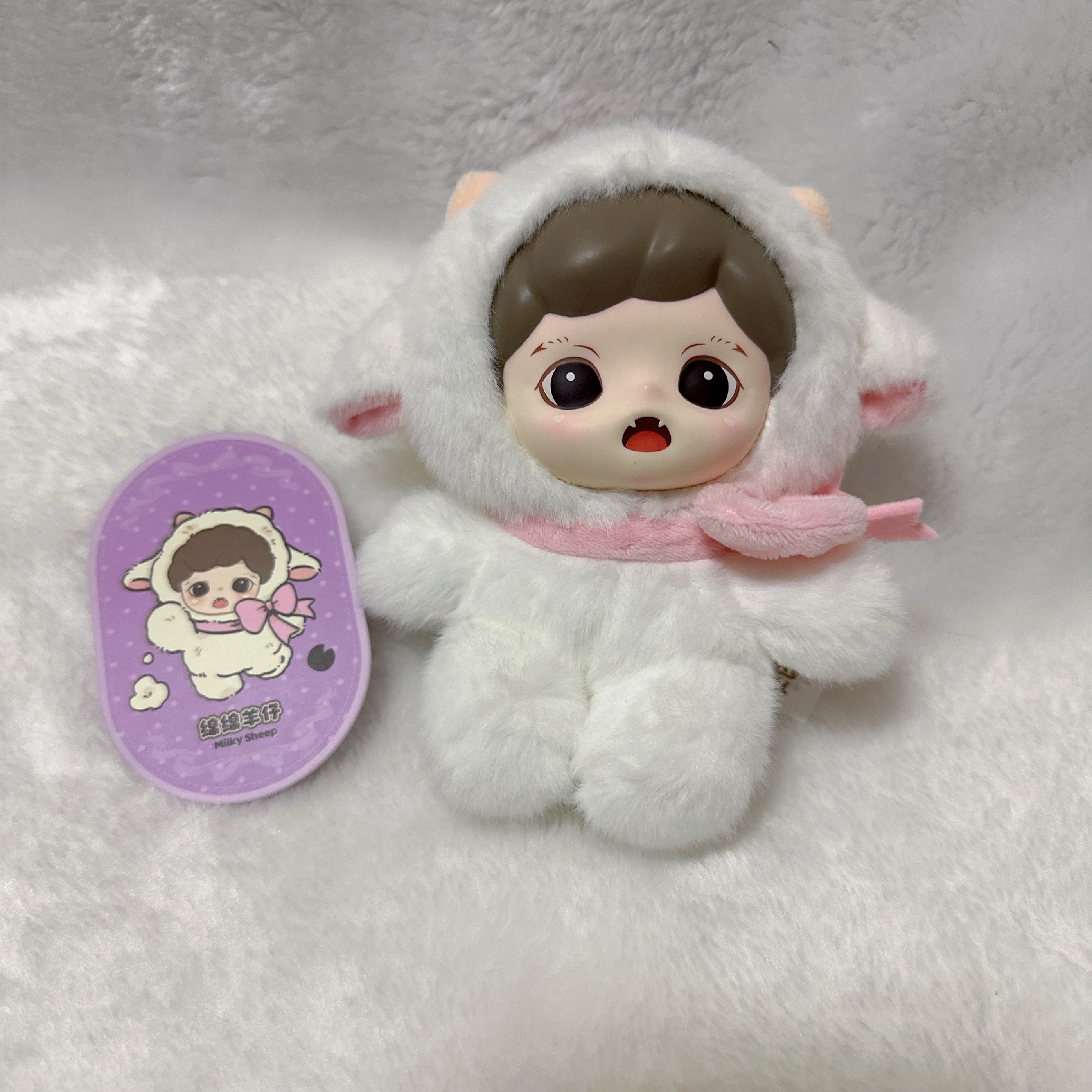 正版Zoraa妹妹绒绒小屋盲盒毛绒手办摆件潮玩具公仔女孩礼物