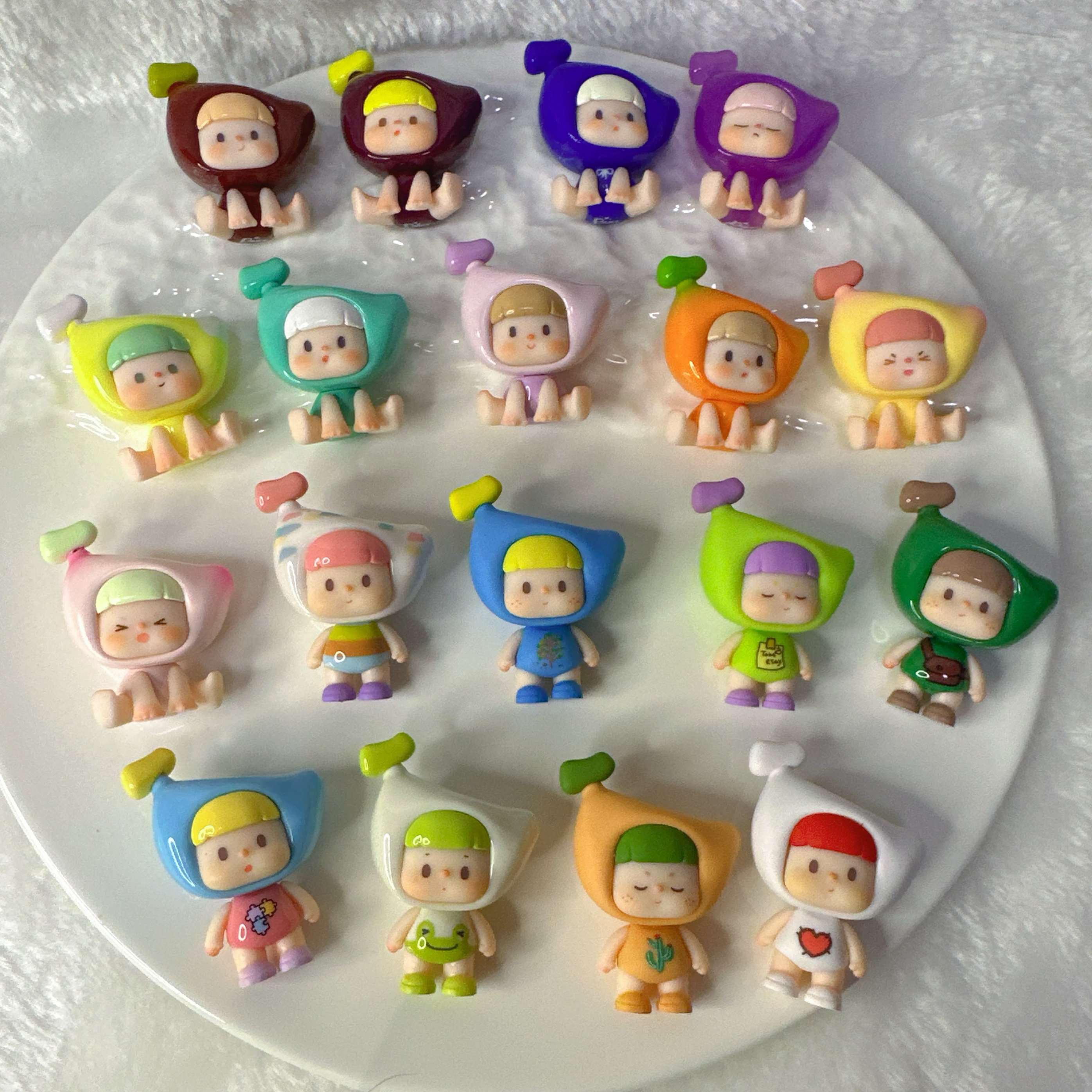 不二童话正版新品如此多蕉系列萌粒明款潮玩摆件女生礼物可爱摆件