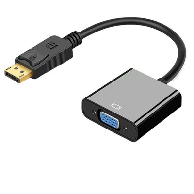 DP转VGA转换器 DP转HDMI 转换线 DisplayPort to VGA母 转接线