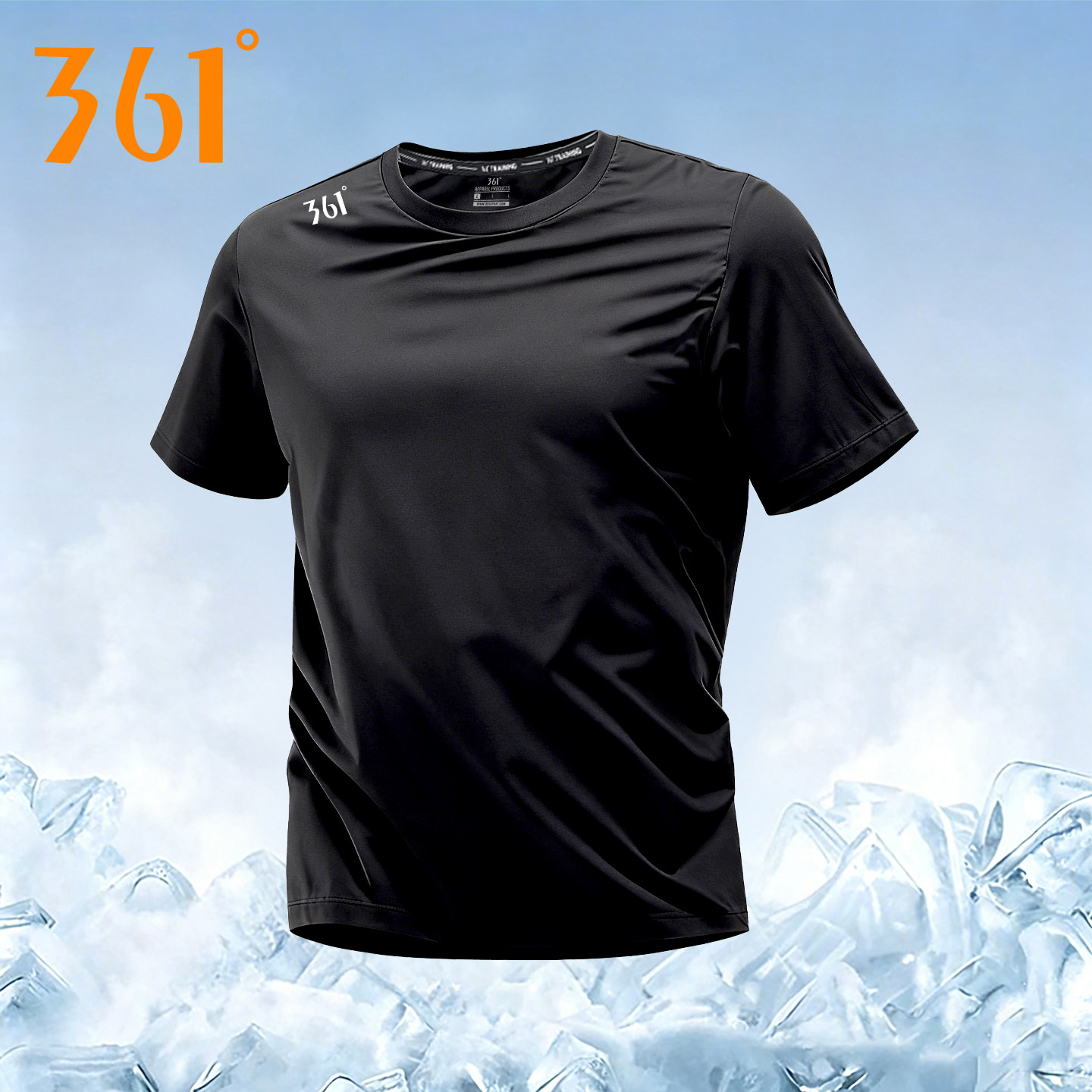 361男装冰丝短袖T恤男薄款夏季