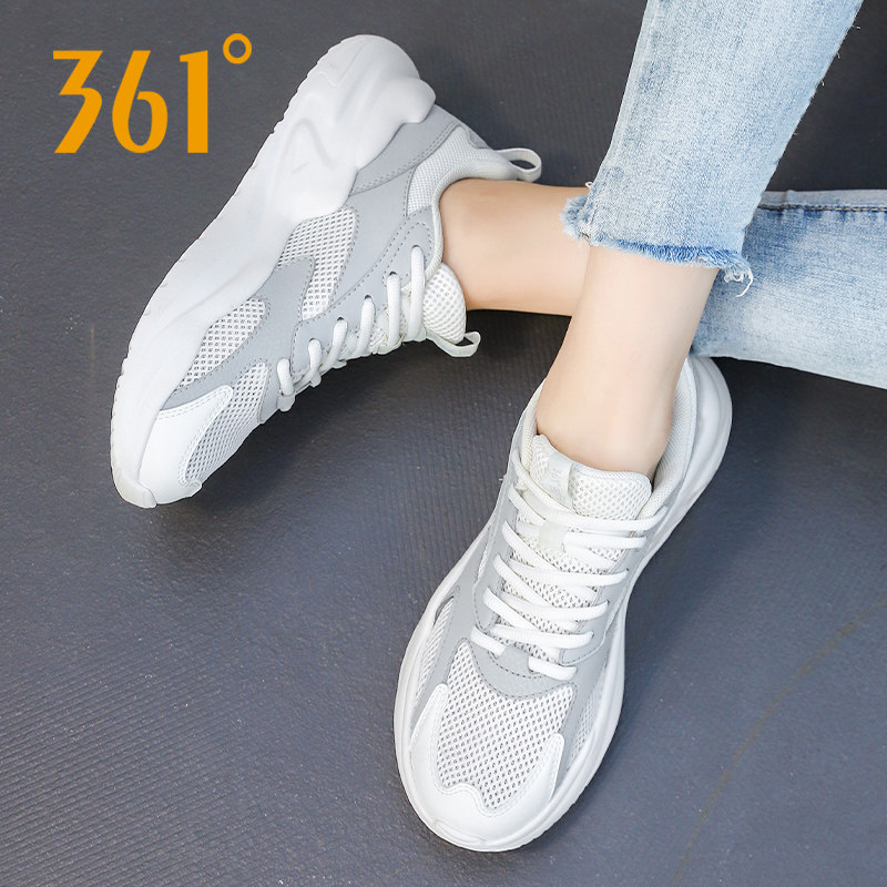 361°女鞋运动鞋网面透气跑鞋