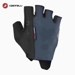 蝎子Castelli男夏款半指手套骑行轻量化手套短指