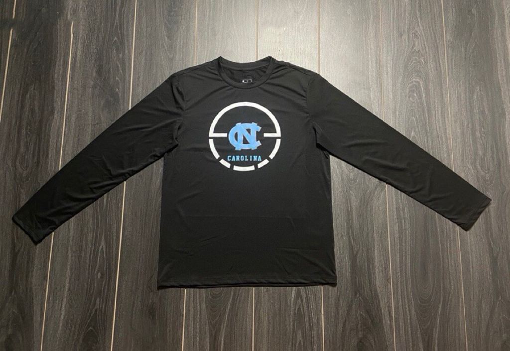 春秋新款NCAA北卡大学球员版男子运动篮球训练速干投篮服长袖T恤