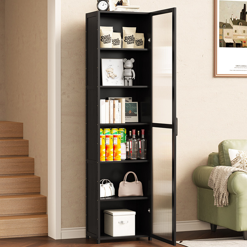 书架置物架落地简易家用多层客厅柜子收纳柜窄缝小书柜靠墙边收纳,住宅家具,书架,淘宝优惠券,粉丝福利购,淘宝优惠卷