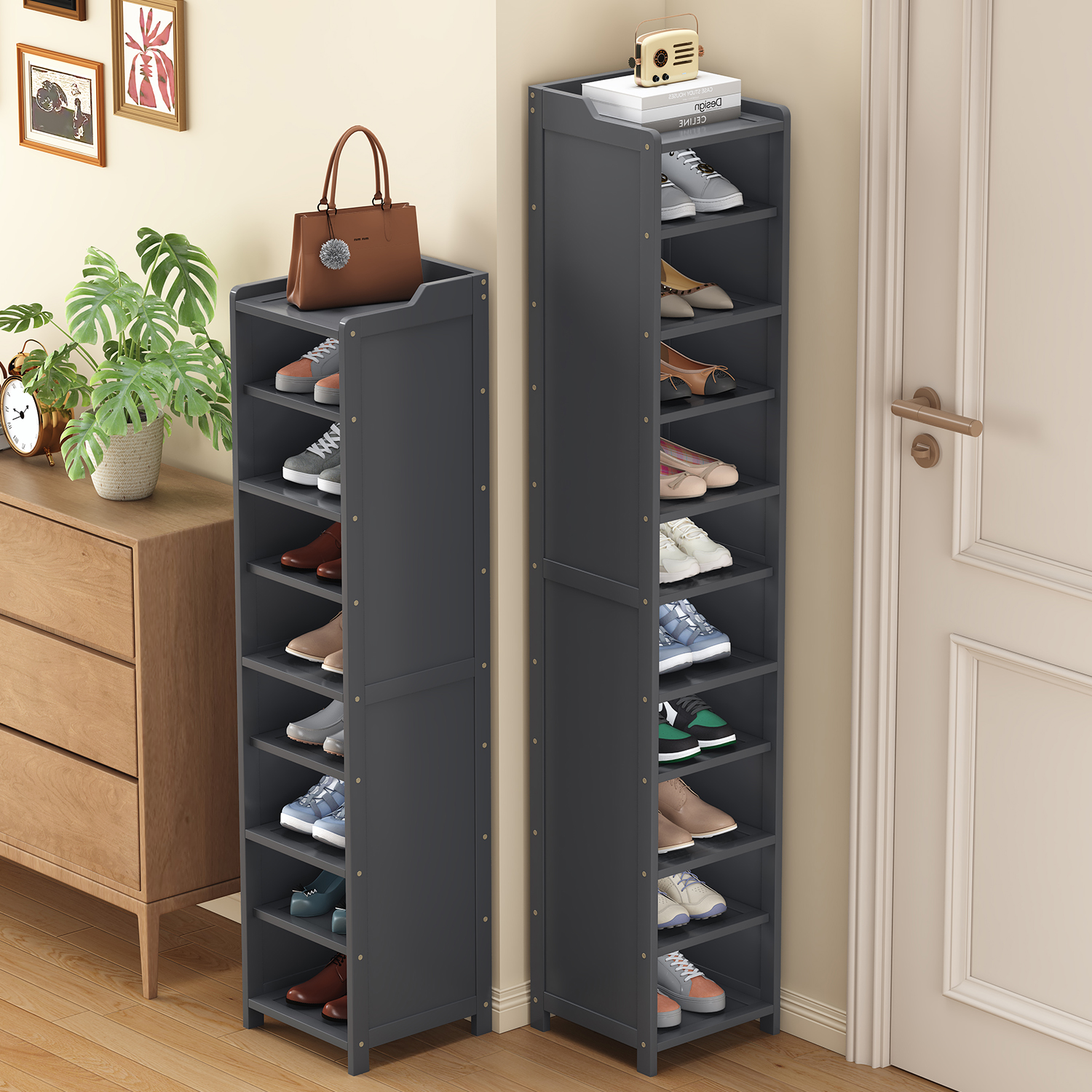 鞋架子简易家用门口鞋柜可置物