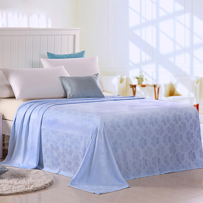 竹纤维毛巾被儿童宝宝空调沙发盖毯成人单双人夏季薄款毯子冰丝毯