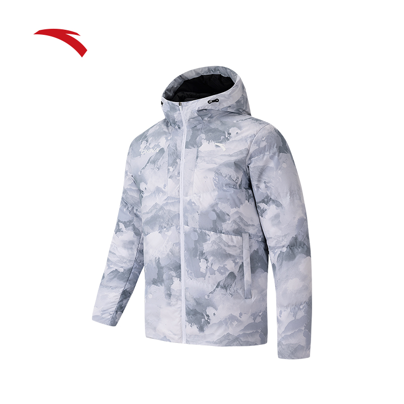 安踏六度芯羽绒短款运动羽绒服男