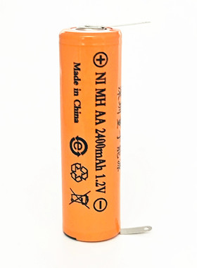 剃须刀电池1.2V AA2400耐用大容量 HQ46 HQ560 FS330 FS320 FS710