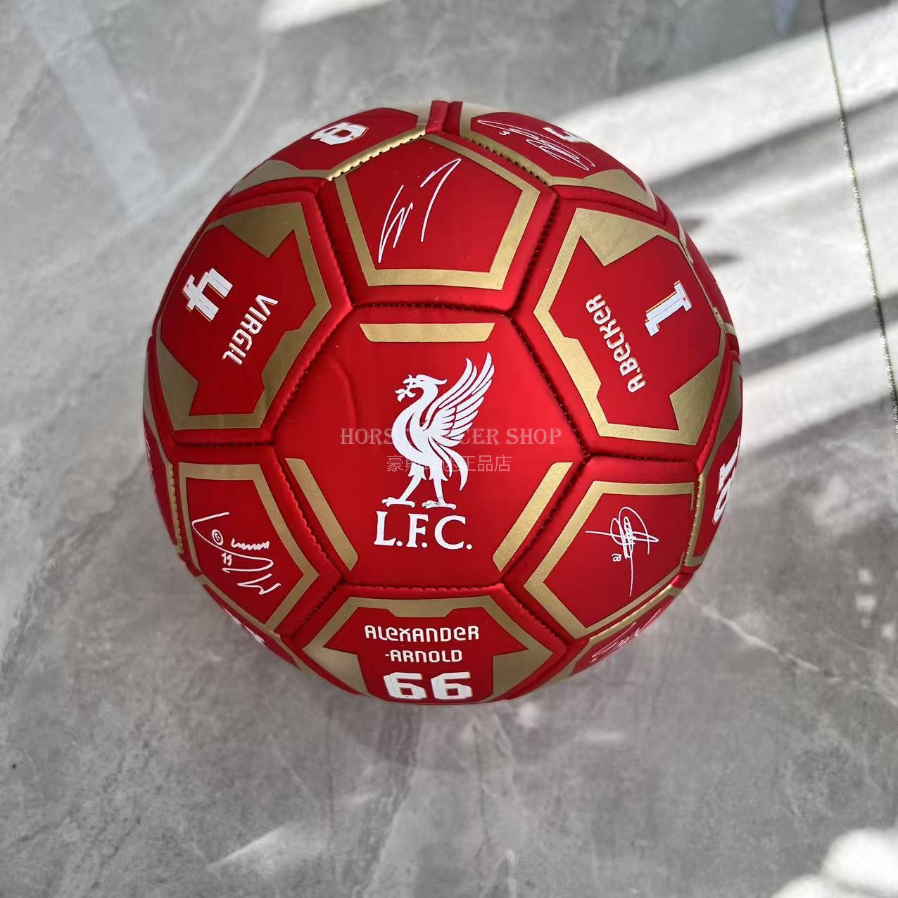 利物浦2425影印签名足球官方正品