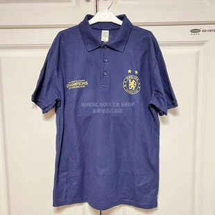 纪念短袖 现货 2021欧冠决赛球迷周边男士 切尔西POLO衫 英国正品